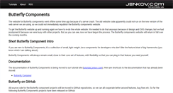 Desktop Screenshot of butterfly.jenkov.com